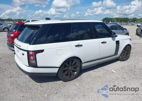 2017 Land Rover Range Rover 3.0L V6 Supercharged Hse z USA, uszkodzony, nr VIN SALGS2FV0HA376137